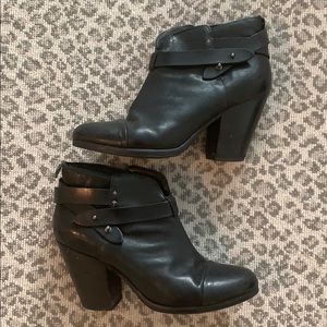 Rag and Bone Black Harrow Bootie